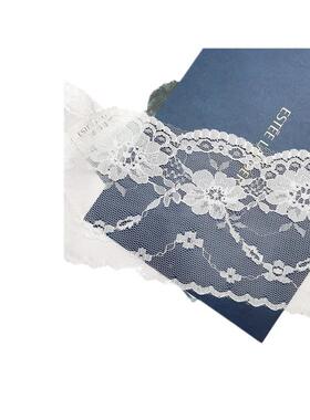 9cm边台版蕾丝花装辅料女装配件婚纱服744A饰装饰品帽子装饰