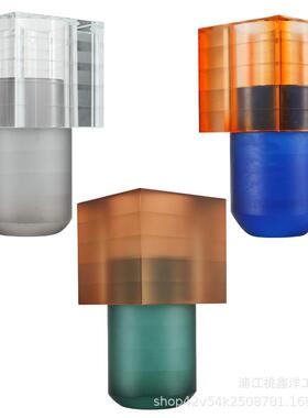 奢样莫兰HQ-MLC00迪水晶花轻器客厅直播间板房前台大厅玄关餐桌会