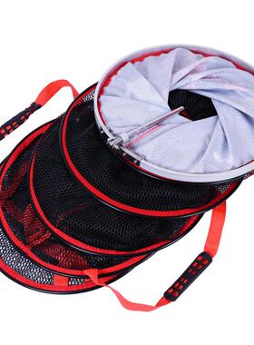 h00黑色加黑鱼护彩绘铝合金卡边竞技口渔护不锈钢厚圈卡边鱼护坑