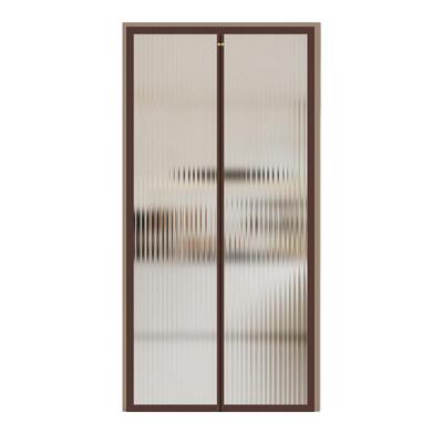 空调透明门塑帘AUW防走冷吸卧室房间厨房用防水防油烟家料软隔磁