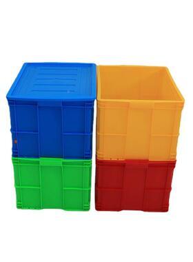 厂家餐具绿色塑料500-0无TSG锡箱绿色转箱淮周安绿2色塑料胶箱