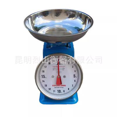 20皮公斤案铁弹机簧秤老式械台秤托盘秤LT-20厨房秤秤水果秤