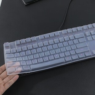 适用于雷柏V500PRO爱国者G6100键盘膜RK暗影双模机械键盘104键V50