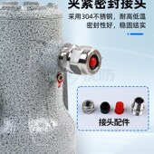 LED防爆视孔灯5W 30W大功率防爆反应釜探照灯24v 220v反应视镜灯