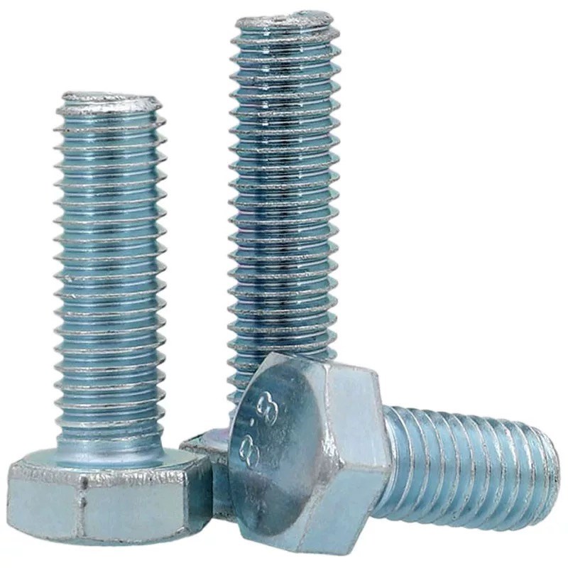 8.8级镀锌外六角螺丝高强度加长螺栓盒装M6M8M10M12MP14M16M18M20