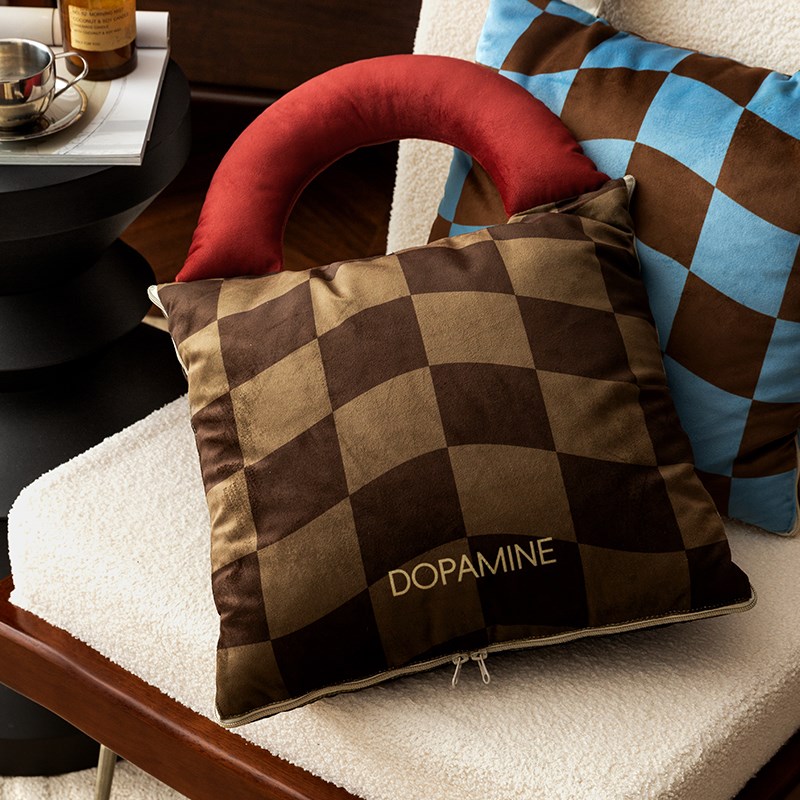 午后柏林中e古风抱枕被子两用二合一多巴胺汽车用车载空调被可折