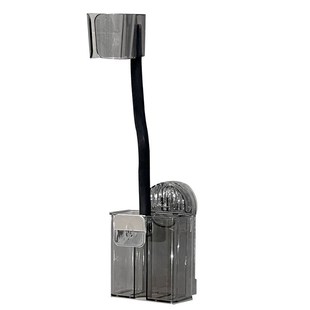 解放双手吸盘吹风机支架懒人梳子牙刷牙膏一体置物架卷发棒收纳架