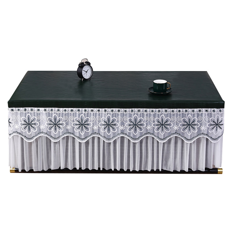长方形茶几桌布罩套免洗防水防油家用客厅M餐厅皮革电视柜餐桌罩
