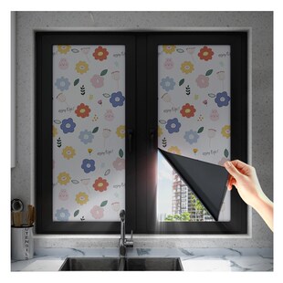 全遮光磨砂玻璃贴纸防窥视窗户防走光遮阳挡光贴膜门窗贴纸不透光