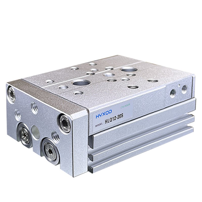 气动HLQ滑台气缸6/8/12-10/20/30/4z0/50/75/100  A/B/AS/AT/BS/B