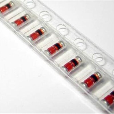 贴片开关二极管1N4148 LL4148 IN4148贴片LL34 1206圆柱形100只