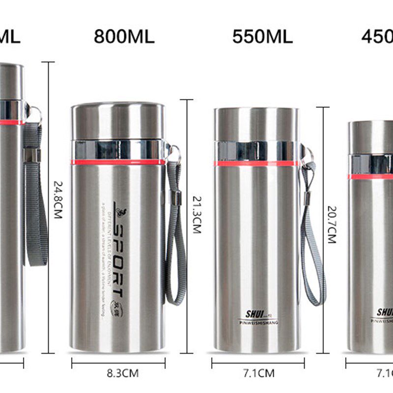 大容量不锈钢保温杯1000ml水杯男女士便捷带滤网泡茶杯旅行车载杯