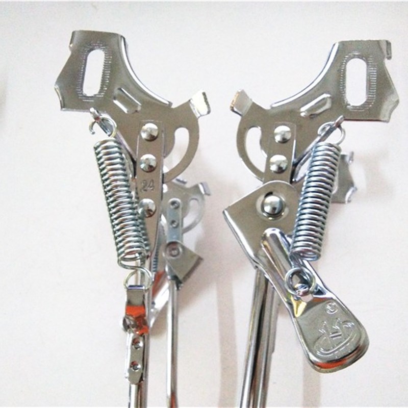 自行车双支撑 双支架 26寸24寸20寸方口脚架脚撑大脚架加粗停车架