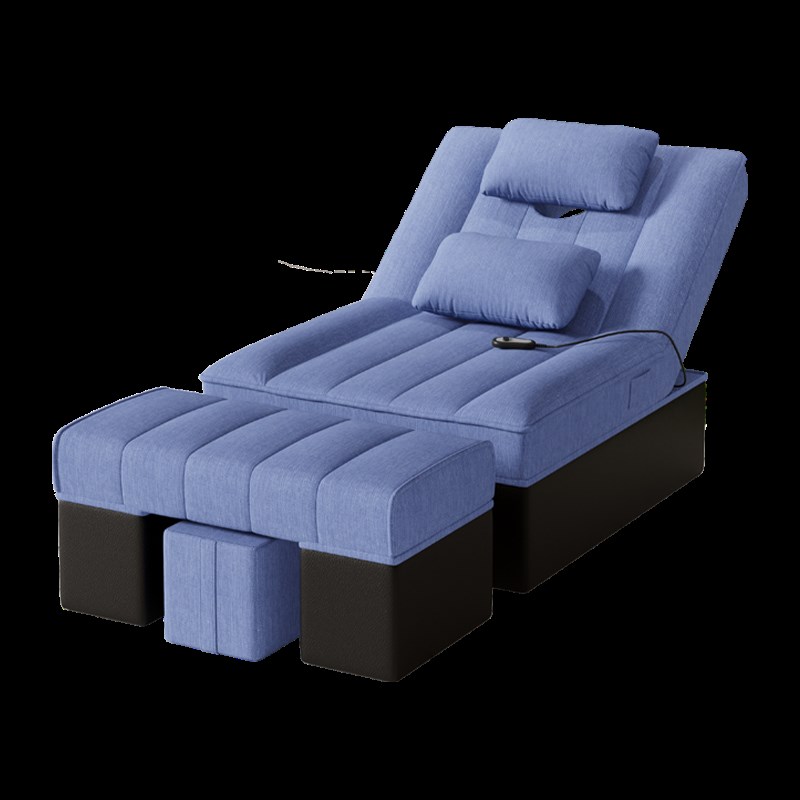 电动足疗床按摩足浴沙发躺椅采耳沐足洗脚床足疗店沐足椅按摩洗脚