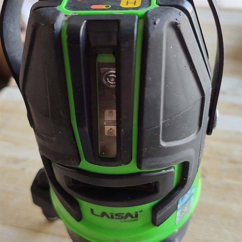 莱赛5线绿光水平仪LSG686 图片实拍 功能正常。所见即所