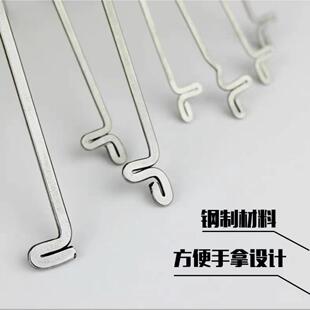带舌钩针编织工具小勾毛线针家用破洞修补针钩毛线鞋舌头钩针