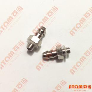 smc气管接头/微型迷你气动接头M3牙接外径4MM气管PC4-M3