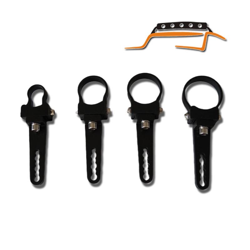 圆扣支架JEE牧马人车支架LED长条灯支架越野车圆管支架工作灯