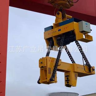 电动翻转吊具自动翻转卧卷吊具电动旋转夹钳钢卷吊具