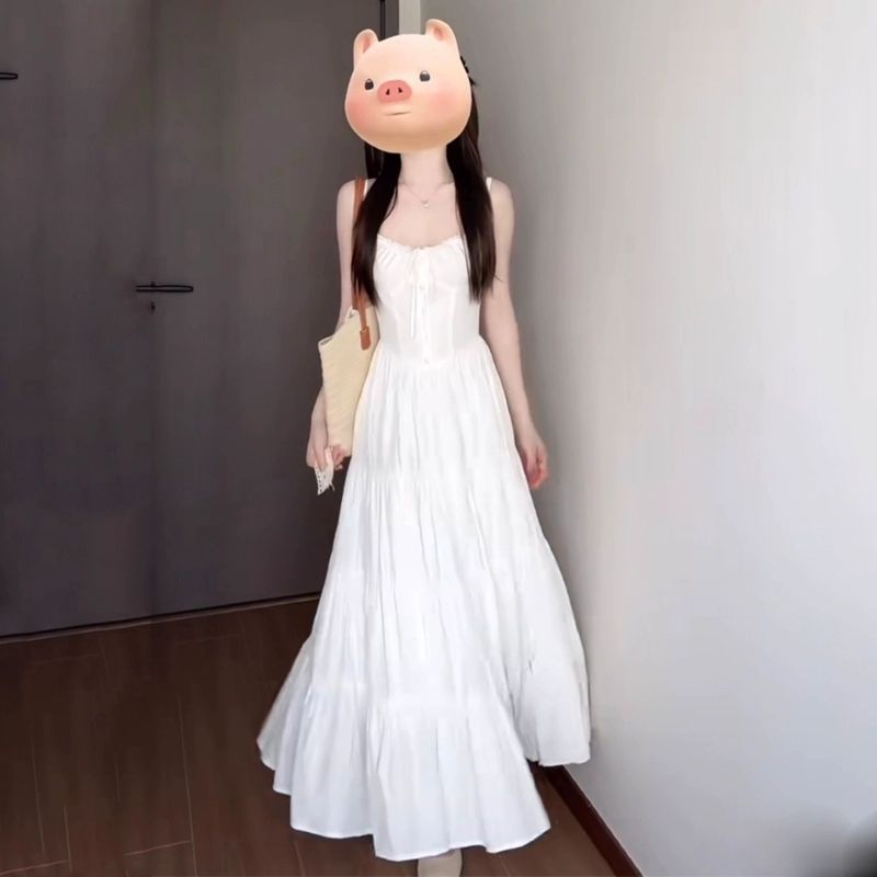 法式高级感夏季初恋白月