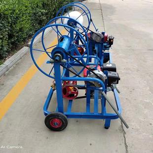 柴油自动卷管喷药机 农用高压打药机 诚峰喷雾器零售全自动