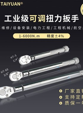 HT680-800Nm 工业级 预置式可换头 扭力扳手  火花塞轮胎汽修