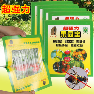 果园宝果蝇诱粘蝇板瓜果实蝇桔小实蝇针蜂害虫苍蝇粘胶20张600张