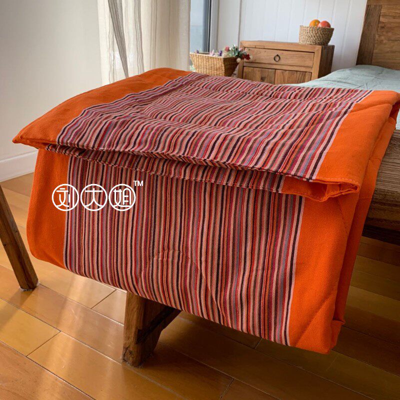 刘大姐家 赔钱处理一批小尺寸纯棉粗布被子  数量不多 拼接款