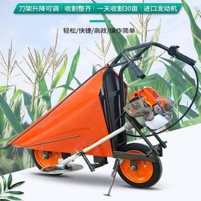 割小麦水稻农B机晒牧草手扶收割机割机小型割机大豆Y灌割草除草式
