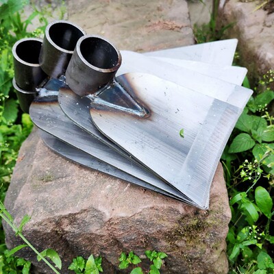 农具小锄头农用老式挖地翻土种菜除草家用多功能全钢小挖锄头木柄