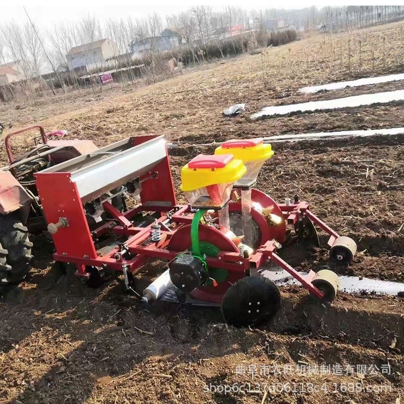 花生播种机图片秋葵精量播种机玉米膜上精播机