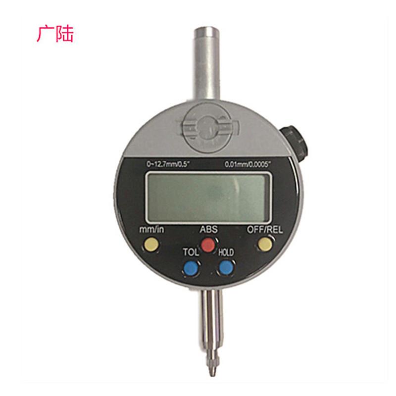 广陆0-12.7MM/0-30MMX0.01/0-50MMX0.01销售数显百分表