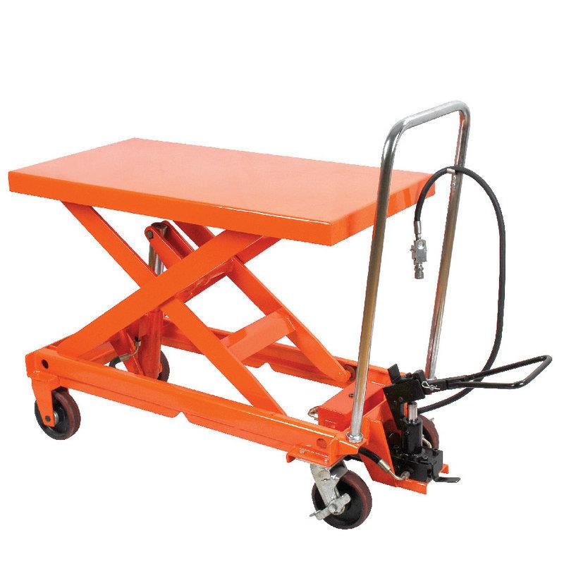 现货移动式电动液压双功能升降平台升降机剪叉式小型简易升降台