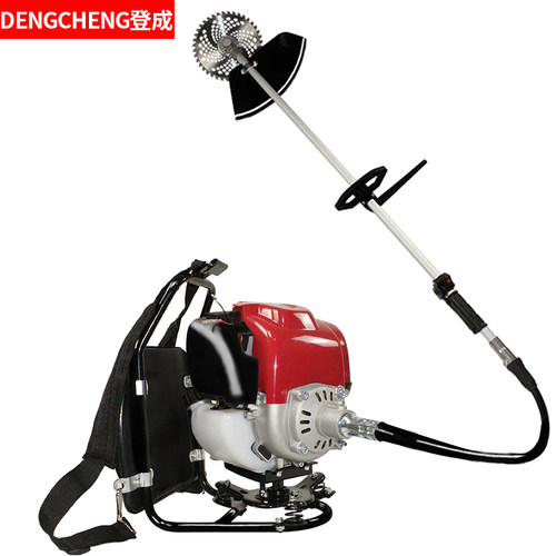 极速割草机四冲程背负式小型多功能大功率农用汽油开荒除草收割松