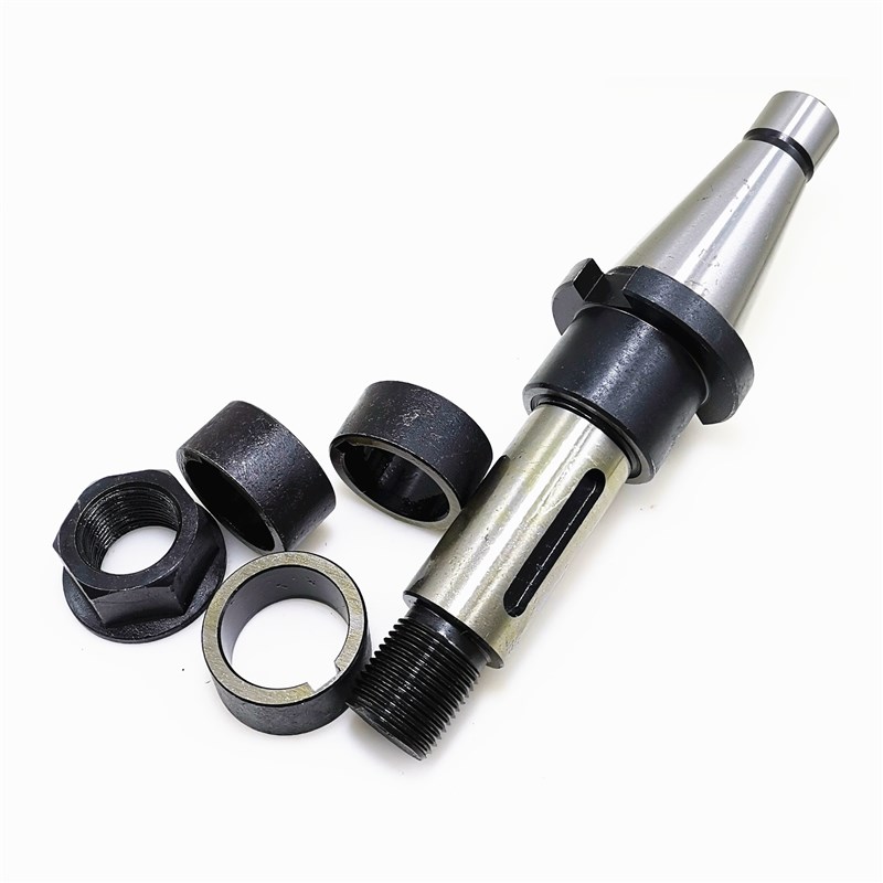 三面刃刀盘锯片铣刀杆刀柄BT40BT50NT40 R8锯片芯轴数控cnc加工