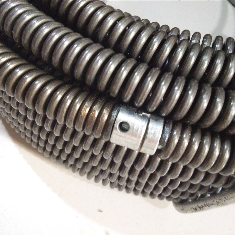 管道疏通器家用通下水道工具16mm加密加粗20米专业弹簧硬簧.钢簧
