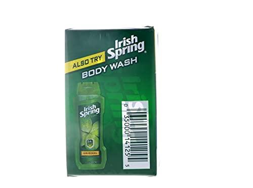 Irish Spring Deodorant Bar Soap  Icy Blast  3.75 oz bars  3