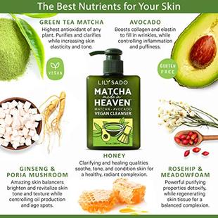 Green MATCHA Cleanser Vegan Tea HEAVEN? MADE SADO LILY