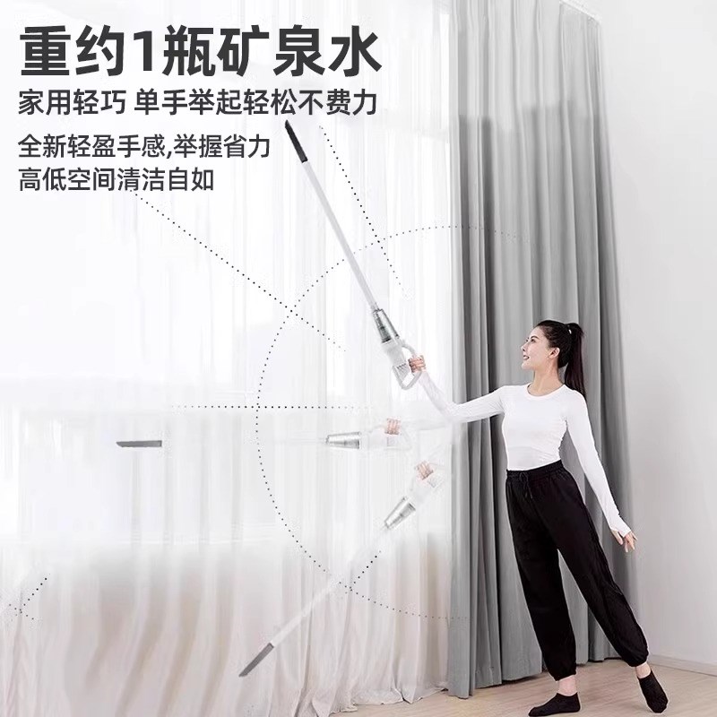 2025新款无线k吸尘器手持式家用大吸力小型静音除螨车载强力吸尘