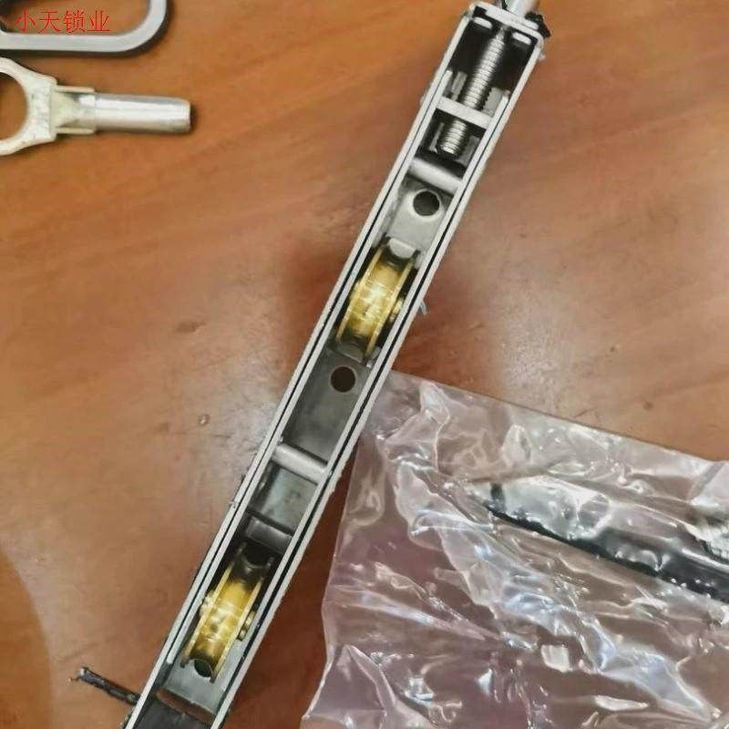 塑钢地滑轮断桥铝合金滚轮双铜轮不锈钢门窗滑轮重型移门推拉门