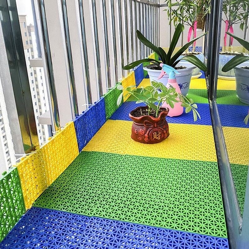 阳台护栏防护网防掉落防盗窗垫板防漏网防坠落网格阳台Z防护栏垫
