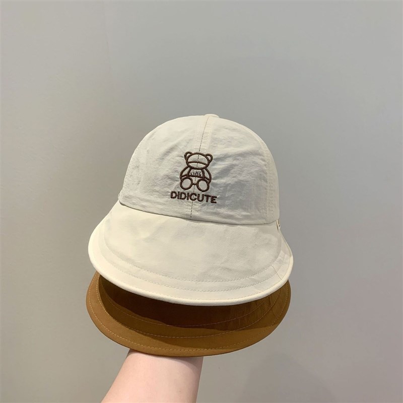 宝宝遮阳帽子春秋婴儿鸭舌帽夏季男女儿童K大檐速干防晒棒球帽薄