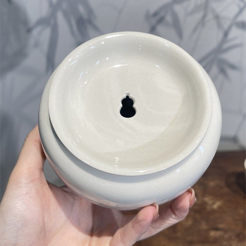 惊蛰 草木灰建水陶瓷带盖茶洗茶渣缸水盂中式家用干泡台茶具配件,餐饮具,茶道/零配,淘宝优惠券,粉丝福利购,淘宝优惠卷