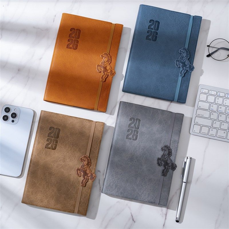 2026马年特别款年历本日程本一日一页效率手册横线本每天计划本企,文具电教/文化用品/商务用品,手帐/日程本/计划本,淘宝优惠券,粉丝福利购,淘宝优惠卷