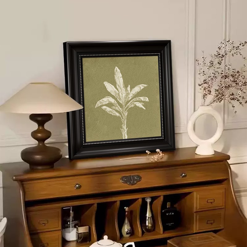 法式中古风玄关装饰画 画覆古高级感客厅挂F画 画卧室床头书桌斗