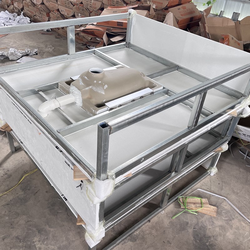 大理石一体蹲坑直排移动厕t所多用一体侧排蹲便器不破坏地面农改