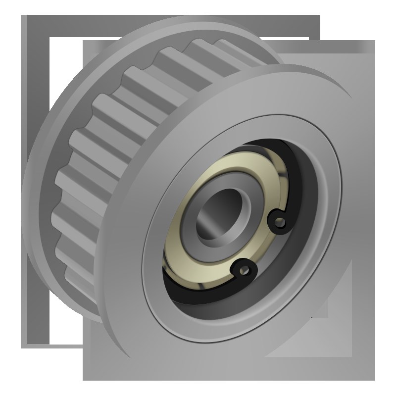 同步轮S8cM30齿 涨紧轮槽宽11/17/22/27调节导向轮惰轮AHTFW30S8M