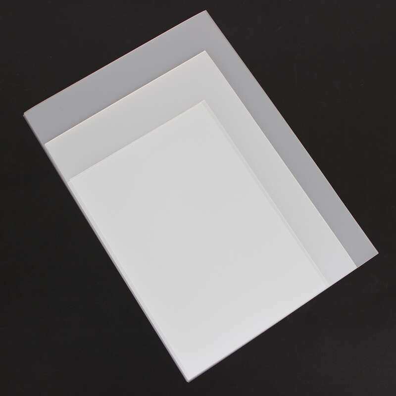 易申PP装订胶片装订封面纸A4透明磨砂胶片A3标书塑料封皮塑料片