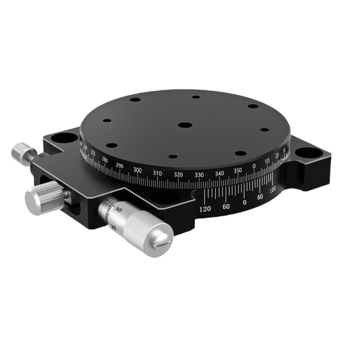 手动旋转位移平台RTRM40/60/80-R/L正反回转滑台RTRS40/60/80-R/L