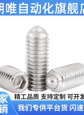 替代不锈钢加长型轻载型球头柱塞 BSML3/4/5/6/8/10/12 BMSL系列